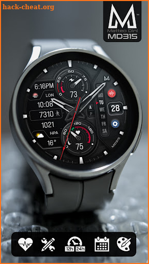 MD315 Analog Watch Face screenshot