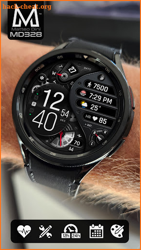 MD328 Digital Watch Face screenshot