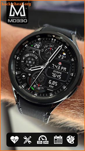 MD330 Analog Watch Face screenshot