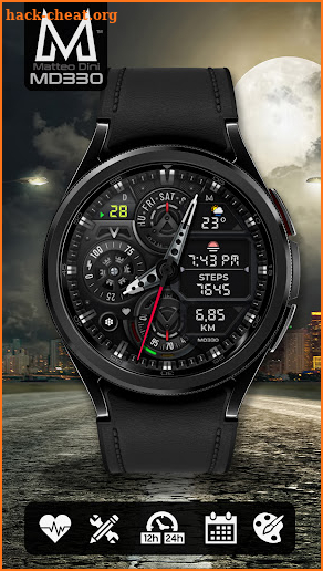 MD330 Analog Watch Face screenshot