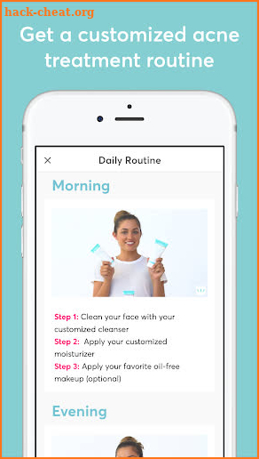 MDacne - Custom Acne Treatment screenshot