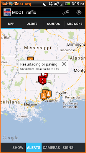 MDOTTraffic screenshot