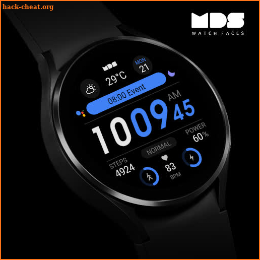 MDS380 - Digital Watch Face screenshot