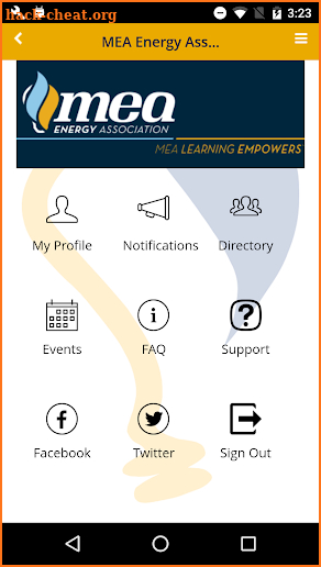 MEA Energy Association Events screenshot