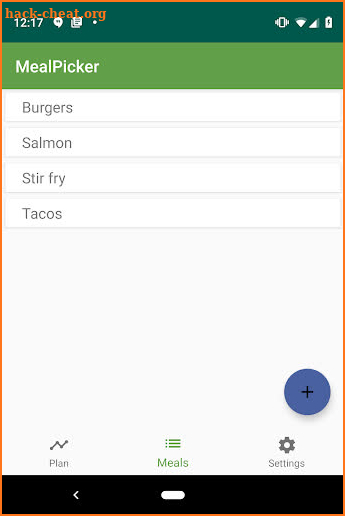 Meal Picker screenshot