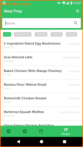 Meal Prep Guild & Cookbook screenshot