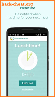 Meal Reminder - Weight Loss screenshot