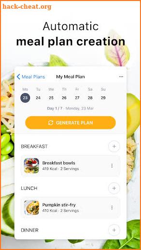 Meal.com - Healthy Recipes screenshot