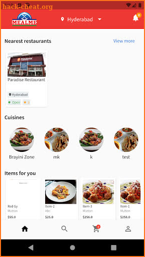 MealMe screenshot