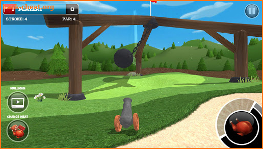 Meat Cannon Golf screenshot