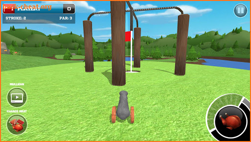 Meat Cannon Golf screenshot