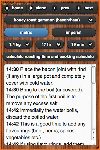 Meat Cooking Times Pro screenshot