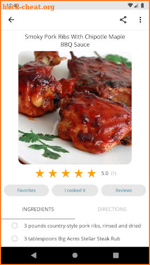 Meat Recipes screenshot