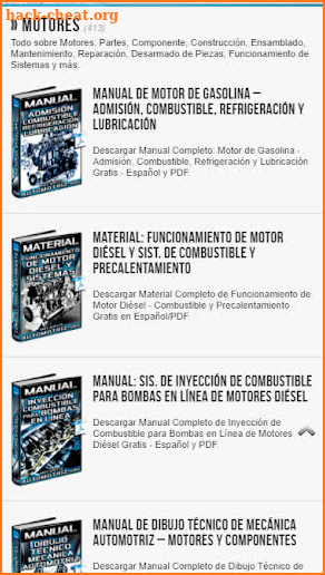 Mecánica Automotriz screenshot