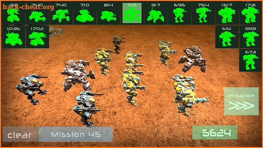 Mech Battle Simulator screenshot