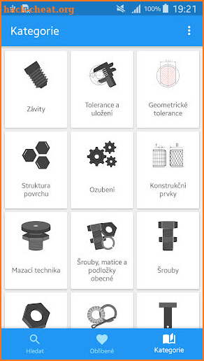 Mechanical Engineering Tables screenshot