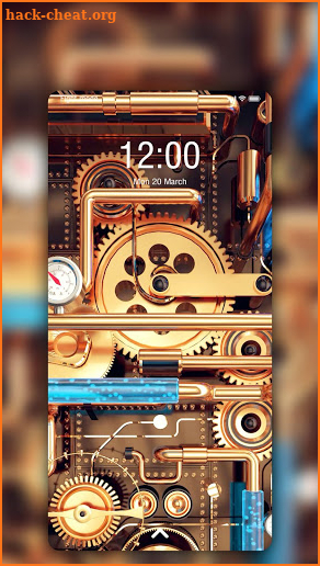 Mechanical Live Wallpaper Free screenshot