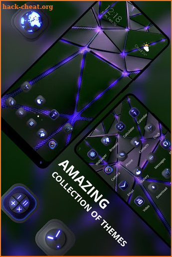 Mechanical technology lighting theme | abstract screenshot