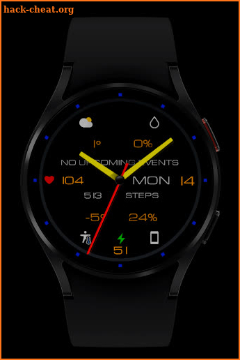 Mechanical Watch Face Wear OS screenshot