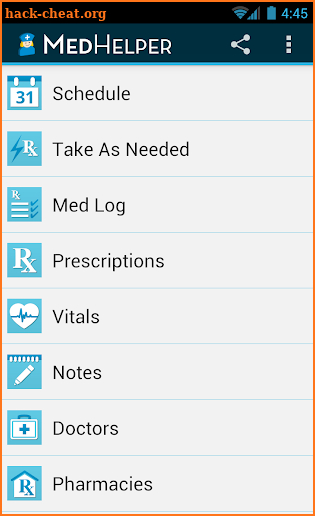 Med Helper Pro Pill Reminder screenshot