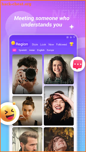 Meda-Live video chat screenshot