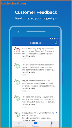 Medallia Mobile 3 screenshot