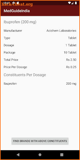 MedGuide India screenshot