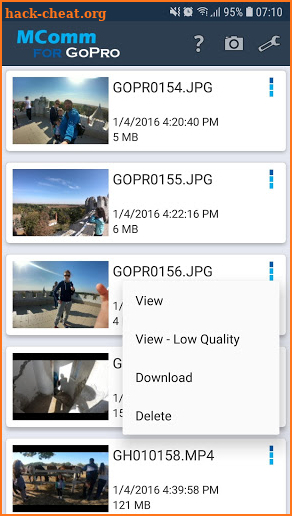 Media Commander for GoPro screenshot