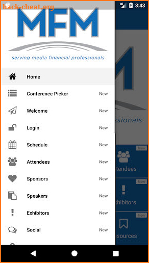 Media Finance Events screenshot