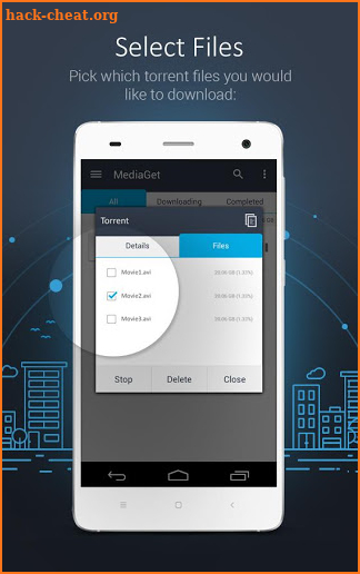 MediaGet - torrent client screenshot