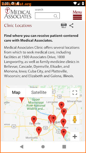 Medical Associates screenshot