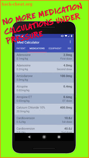 Medical Calculator screenshot