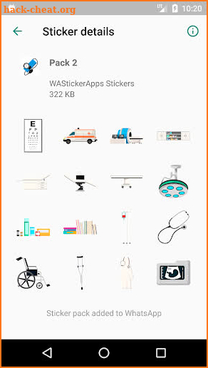 Medical Emojis Doctor, Nurse, Health for WhatsApp screenshot