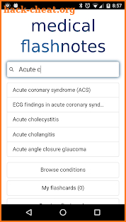 Medical FlashNotes screenshot