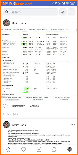 Medical History – Documents screenshot