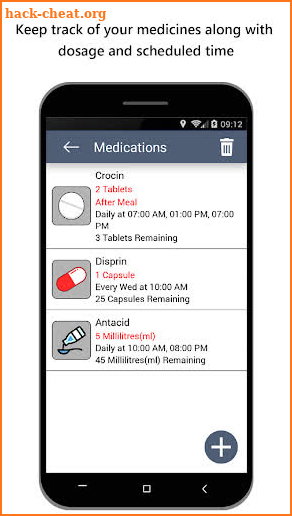 Medical Reminder–Pill Alarm and Appointment Alerts screenshot