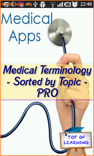 Medical Terminology By Topic screenshot