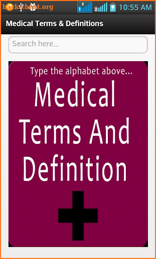 Medical Terms And Definition screenshot