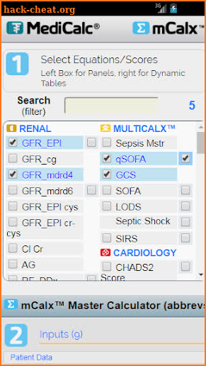 MediCalc® screenshot