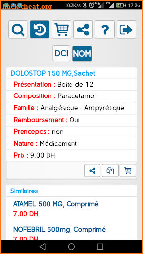 Médicaments du Maroc screenshot