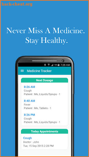 Medicine Tracker Helper Pro: R screenshot