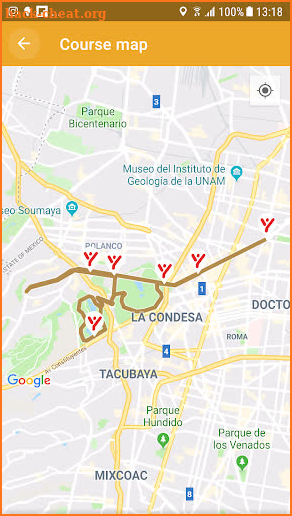 Medio Maratón CDMX BBVA 2019 screenshot