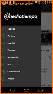 Mediotiempo screenshot