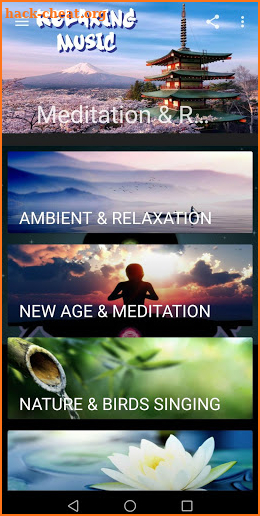 Meditation & Relaxing music screenshot