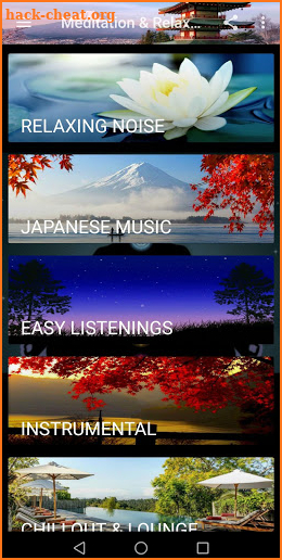 Meditation & Relaxing music screenshot