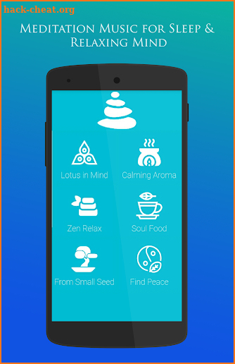 Meditation Music for Sleep & Relaxing Mind - Body screenshot