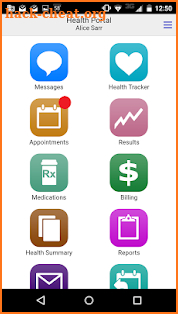 MEDITECH MHealth screenshot