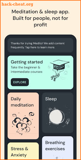 Medito: Meditation & Sleep screenshot