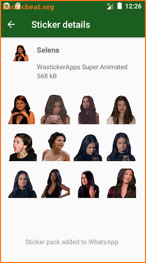 ⭐ Celebrity Memes Stickers (WAStickerApps) screenshot