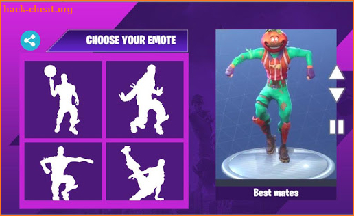 ⭐ Emotes dance ⭐ Battle royal Challenge⭐ screenshot